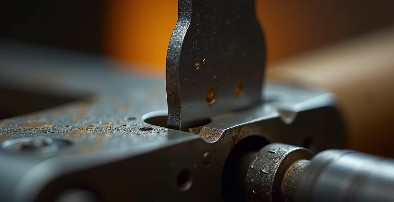 Documentation méthodique d'une intervention de serrurerie avec outils de traçabilité